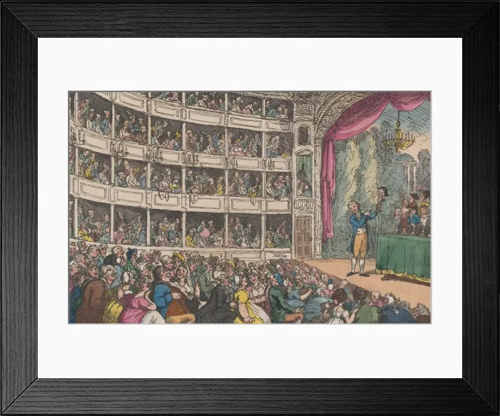 Framed Print : Frontispiece, from A Lecture on Heads by George Alexander Stevens, April 1808 Framed Print : Frontispiece, from A Lecture on Heads by George Alexander Stevens, April 1808
