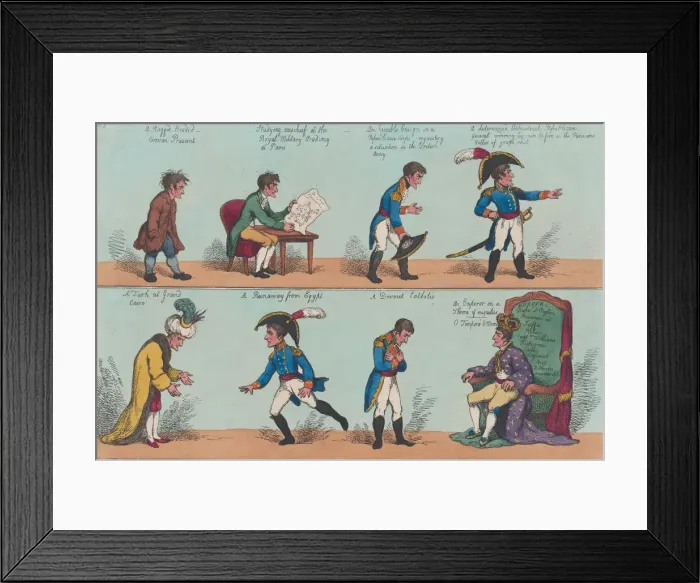 Framed Print : The Progress of the Emperor Napoleon, November 19, 1808. November 19, 1808 Framed Print : The Progress of the Emperor Napoleon, November 19, 1808. November 19, 1808
