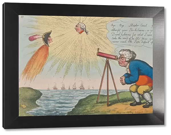 John Bull Making Observations on the Comet, November 10, 1807. November 10, 1807