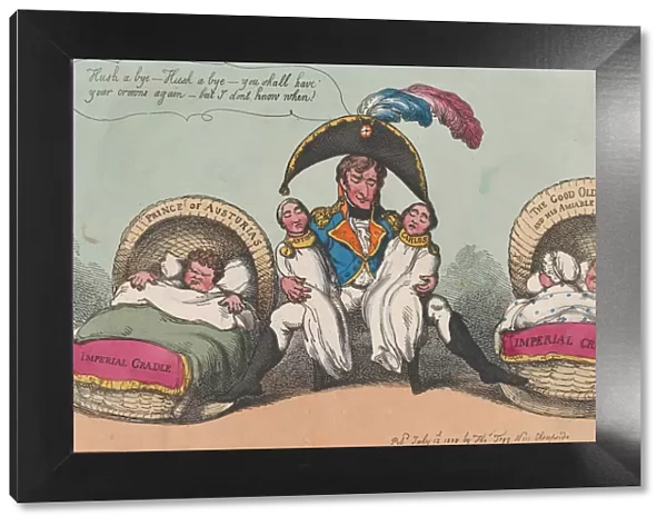 The Corsican Nurse Soothing the Infants of Spain, July 12, 1808. July 12, 1808