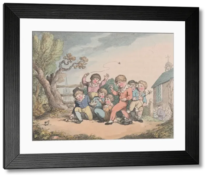 Framed Print : Private School, May 10, 1802. May 10, 1802. Creator: Thomas Rowlandson Framed Print : Private School, May 10, 1802. May 10, 1802. Creator: Thomas Rowlandson