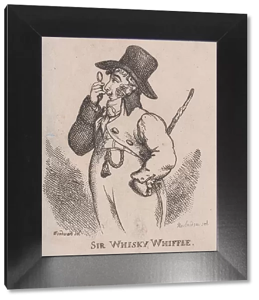 Sir Whisky Whiffle, April 1808. April 1808. Creator: Thomas Rowlandson