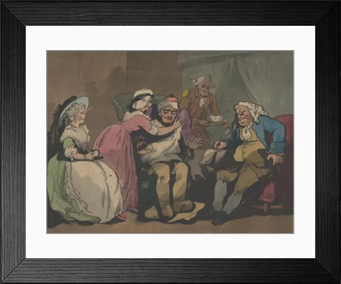 Framed Print : A Visit to the Uncle, December 20, 1794. December 20, 1794 Framed Print : A Visit to the Uncle, December 20, 1794. December 20, 1794