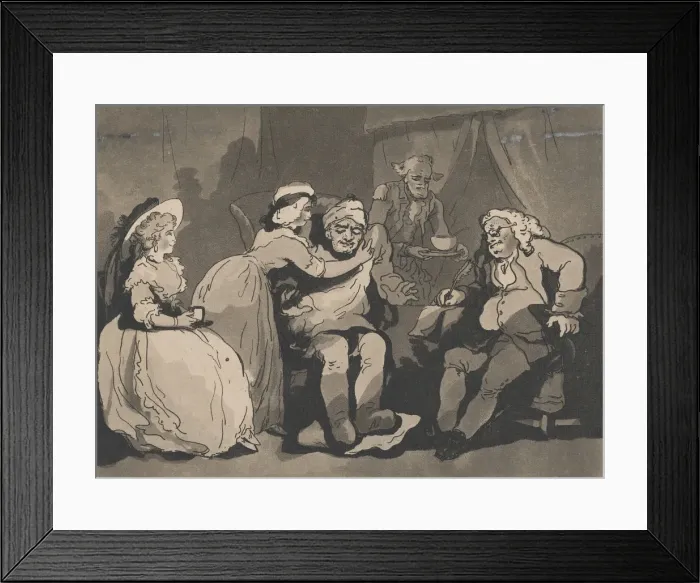 Framed Print : A Visit to the Uncle, December 20, 1794. December 20, 1794 Framed Print : A Visit to the Uncle, December 20, 1794. December 20, 1794