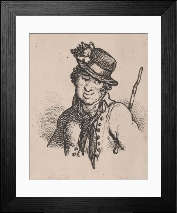 Framed Print : British Sailor, April 1808. April 1808. Creator: Thomas Rowlandson Framed Print : British Sailor, April 1808. April 1808. Creator: Thomas Rowlandson