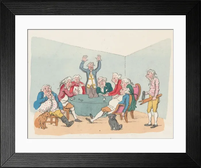 Framed Print : A Long Story, 1803 (reissued after 1821). 1803 (reissued after 1821) Framed Print : A Long Story, 1803 (reissued after 1821). 1803 (reissued after 1821)