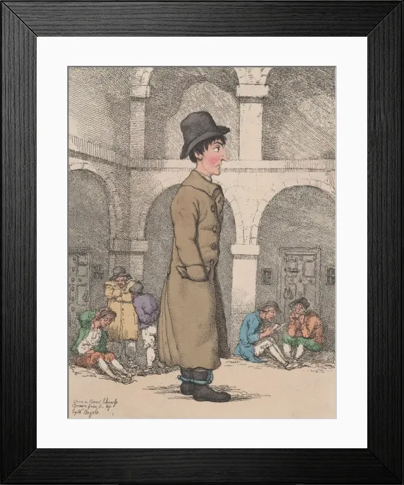 Framed Print : Thomas Simmons, November 9, 1807. November 9, 1807. Creator: Thomas Rowlandson Framed Print : Thomas Simmons, November 9, 1807. November 9, 1807. Creator: Thomas Rowlandson