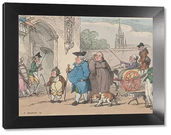 Englishman at Paris, 1807 (?). 1807 (?). Creator: Thomas Rowlandson
