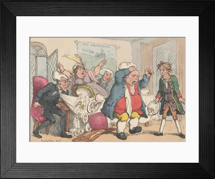 Framed Print : Symptoms of Choaking, 1806 (pub. August 25, 1808). 1806 (pub. August 25, 1808) Framed Print : Symptoms of Choaking, 1806 (pub. August 25, 1808). 1806 (pub. August 25, 1808)