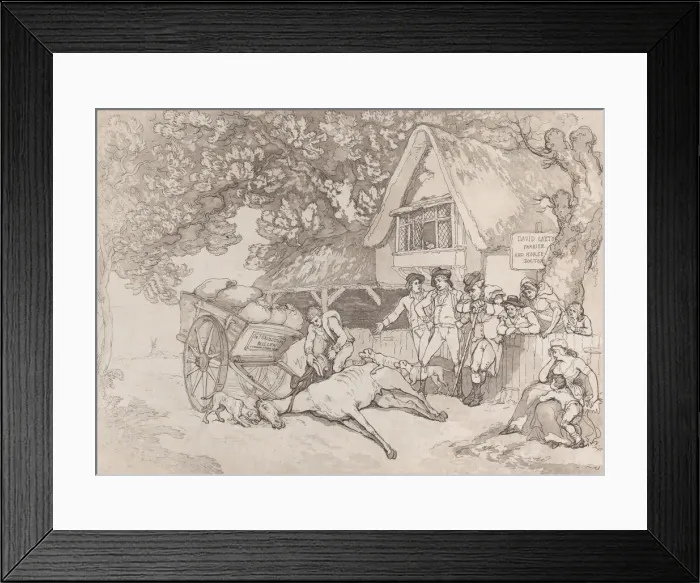 Framed Print : The Cart Horse (from The Life of a Racehorse, or The High-Mettled Racer), July 20 Framed Print : The Cart Horse (from The Life of a Racehorse, or The High-Mettled Racer), July 20