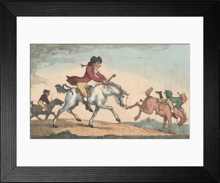 Framed Print : How to Prevent a Horse From Slipping His Girths, May 4, 1808. May 4, 1808 Framed Print : How to Prevent a Horse From Slipping His Girths, May 4, 1808. May 4, 1808