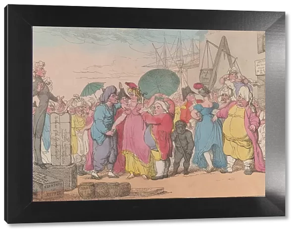 A Sale of English-Beauties in the East Indies, [May 10, 1811], reprint