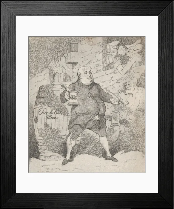 Framed Print : Sr. Samuel House, [1780] reissued 1786-91. [1780] reissued 1786-91
