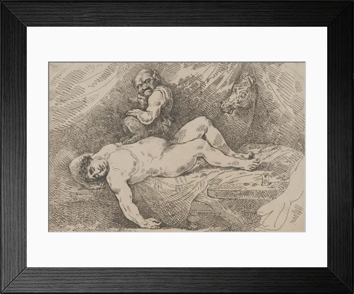 Framed Print : The Covent Garden Night Mare, April 20, 1784. April 20, 1784. Creator: Thomas Rowlandson Framed Print : The Covent Garden Night Mare, April 20, 1784. April 20, 1784. Creator: Thomas Rowlandson