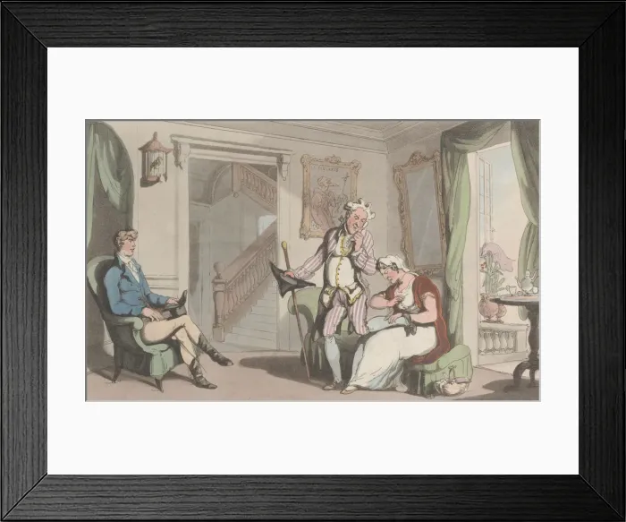 Framed Print : Don Michele Preparing for his Triumphal Expedition, from Naples and the Campagna Framed Print : Don Michele Preparing for his Triumphal Expedition, from Naples and the Campagna