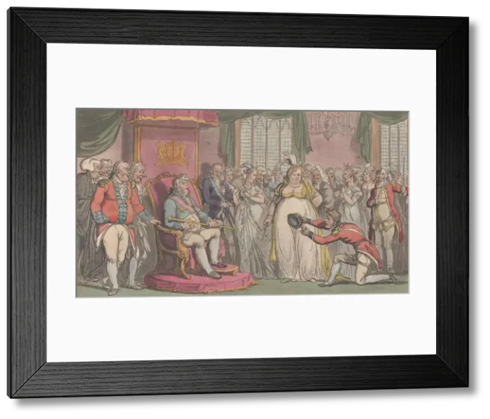Framed Print : Presenting the Trophies, from The Military Adventures of Johnny Newcome, 1815 Framed Print : Presenting the Trophies, from The Military Adventures of Johnny Newcome, 1815