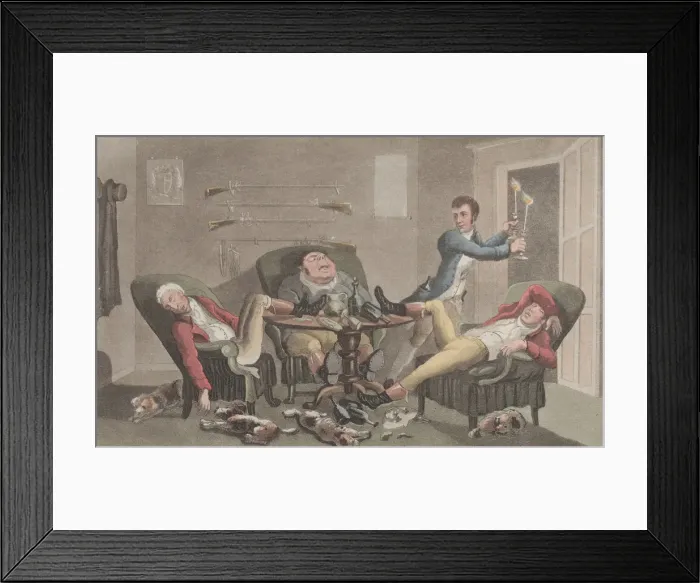 Framed Print : Quae Genus Attends on a Sporting Finale, from The History of Johnny Quae Genu Framed Print : Quae Genus Attends on a Sporting Finale, from The History of Johnny Quae Genu