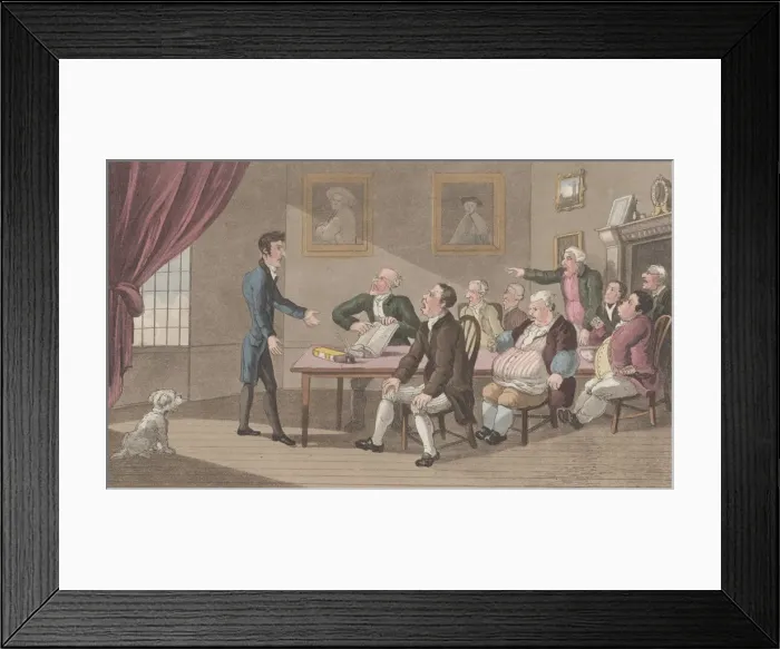 Framed Print : Quae Genus & Creditors, from The History of Johnny Quae Genus, The Little Fou Framed Print : Quae Genus & Creditors, from The History of Johnny Quae Genus, The Little Fou