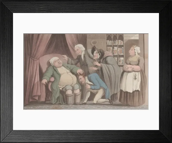 Framed Print : Quae Genus Discovers His Father, from The History of Johnny Quae Genus, The Li Framed Print : Quae Genus Discovers His Father, from The History of Johnny Quae Genus, The Li