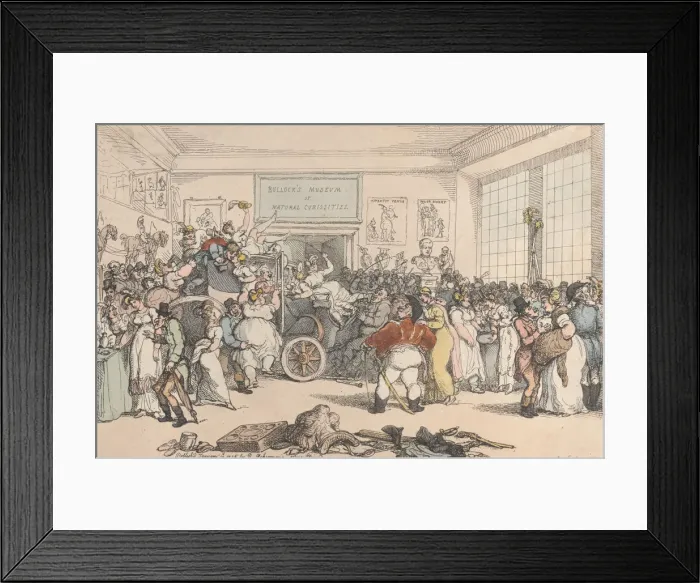 Framed Print : Exhibition at Bullocks Museum of Bonapartes Carriage Taken at Waterloo, Janu Framed Print : Exhibition at Bullocks Museum of Bonapartes Carriage Taken at Waterloo, Janu