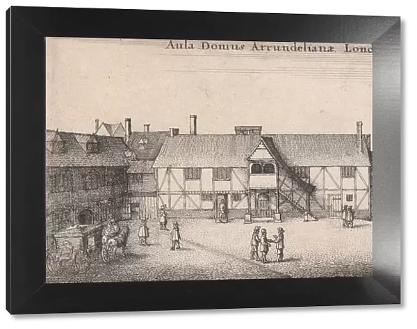 Arundel House from the South, 1646. 1646. Creator: Wenceslaus Hollar