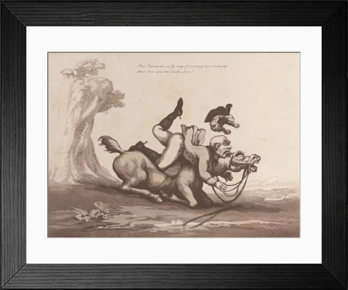 Framed Print : Horse Accomplishments, Sketch 8: An Arithmetician !!, August 1, 1799. August 1, 1799 Framed Print : Horse Accomplishments, Sketch 8: An Arithmetician !!, August 1, 1799. August 1, 1799