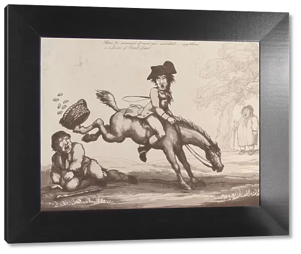 Horse Accomplishments, Sketch 7: A Civilian !!, August 1, 1799. August 1, 1799