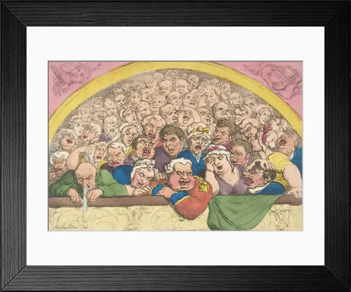 Framed Print : Pidgeon Hole. A Convent Garden Contrivance to Coop up the Gods, February 20 Framed Print : Pidgeon Hole. A Convent Garden Contrivance to Coop up the Gods, February 20
