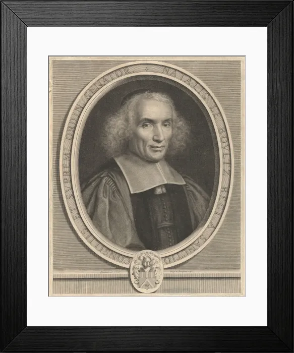 Framed Print : Portrait of the French Magistrate Noel Le Boultz, 1671. 1671 Framed Print : Portrait of the French Magistrate Noel Le Boultz, 1671. 1671