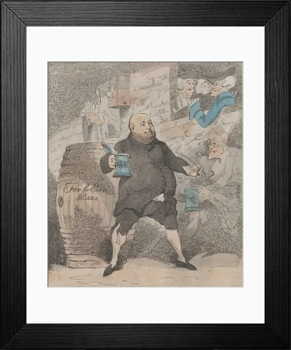Framed Print : Sr. Samuel House, [1780] reissued 1786-91. [1780] reissued 1786-91
