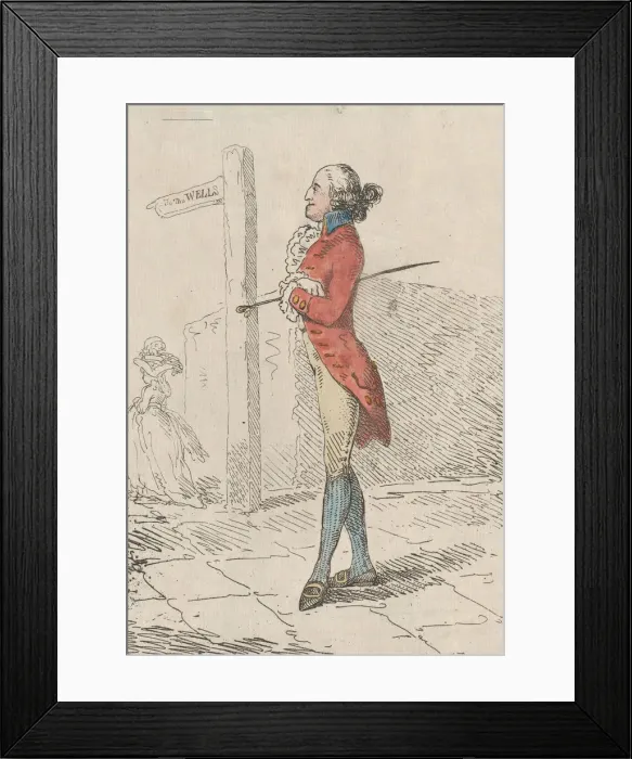 Framed Print : Captain Epilogue, March 7, 1786. March 7, 1786. Creator: Thomas Rowlandson Framed Print : Captain Epilogue, March 7, 1786. March 7, 1786. Creator: Thomas Rowlandson