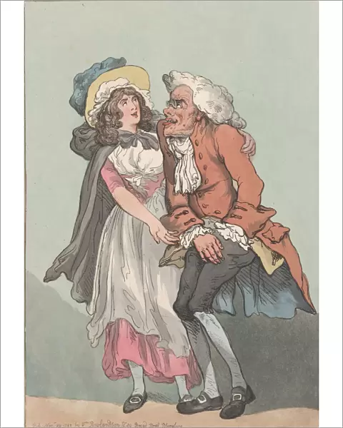 Lust and Avarice, November 29, 1788. November 29, 1788. Creator: Thomas Rowlandson