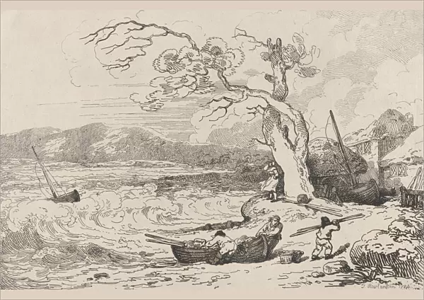 A View on the Coast of Sussex, October 1, 1785. October 1, 1785