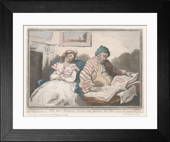 Framed Print : Tis not Antiques Alone can Please the Eye, or Tastes Differ, November 20, 1786 Framed Print : Tis not Antiques Alone can Please the Eye, or Tastes Differ, November 20, 1786