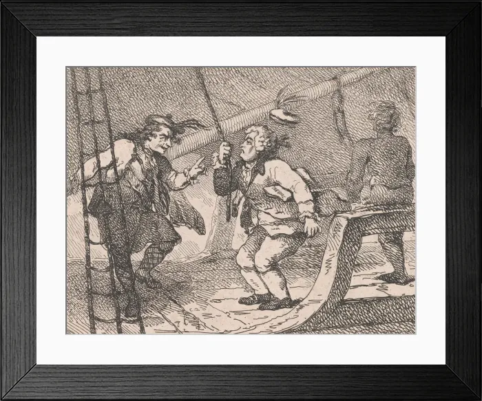 Framed Print : Sailing Among the Hebrides (Picturesque Beauties of Boswell, Part the Second), Ju Framed Print : Sailing Among the Hebrides (Picturesque Beauties of Boswell, Part the Second), Ju