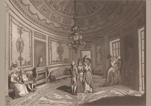 Saloon at the Marine Pavillion (An Excursion to Brighthelmstone), June 1, 1790