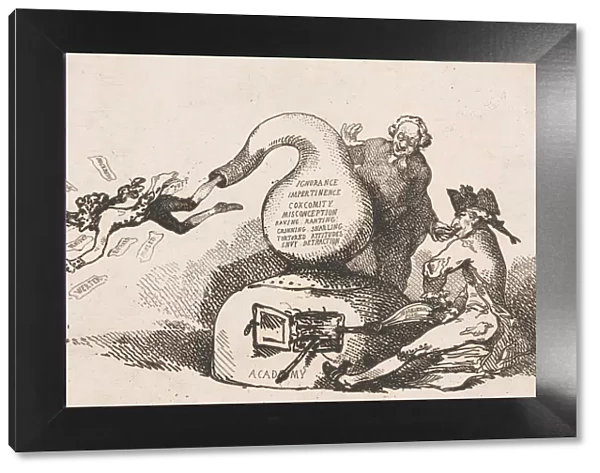 A Theatrical Chymist, May 1786. May 1786. Creator: Thomas Rowlandson