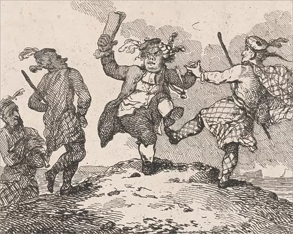 The Dance on Dun-Can (Picturesque Beauties of Boswell, Part the Second), May 15, 1786