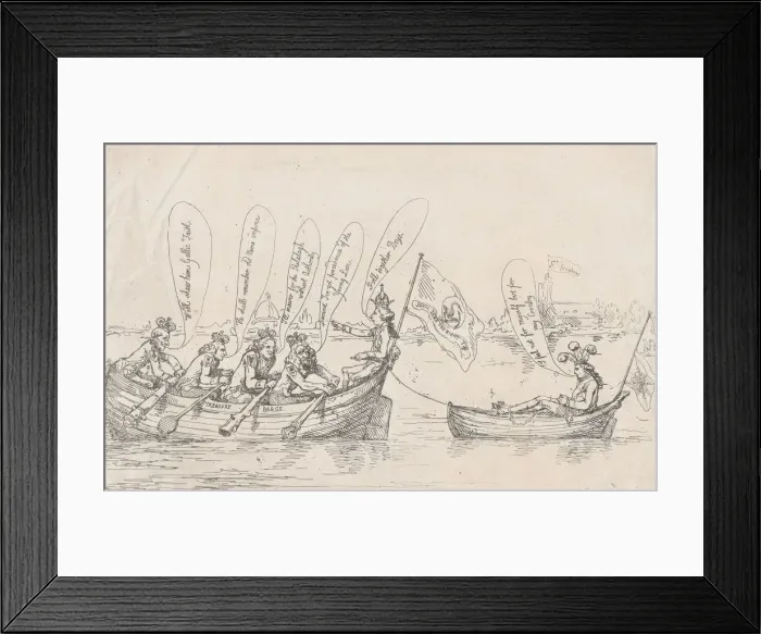 Framed Print : The Modern Egbert, or The King of Kings, January 8, 1789. January 8, 1789 Framed Print : The Modern Egbert, or The King of Kings, January 8, 1789. January 8, 1789