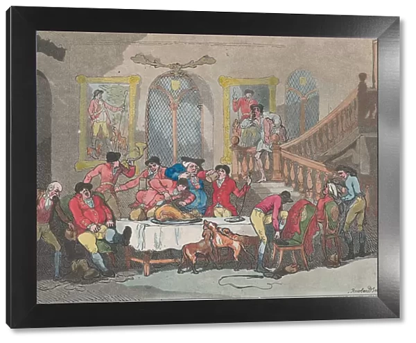 The Breakfast, February 1, 1789. February 1, 1789. Creator: Thomas Rowlandson