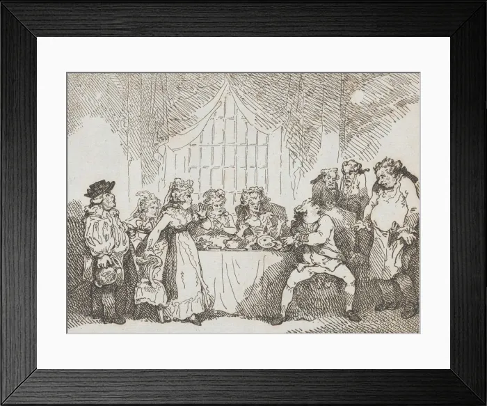 Framed Print : Is This Your Louse?, 1787. 1787. Creator: Thomas Rowlandson Framed Print : Is This Your Louse?, 1787. 1787. Creator: Thomas Rowlandson