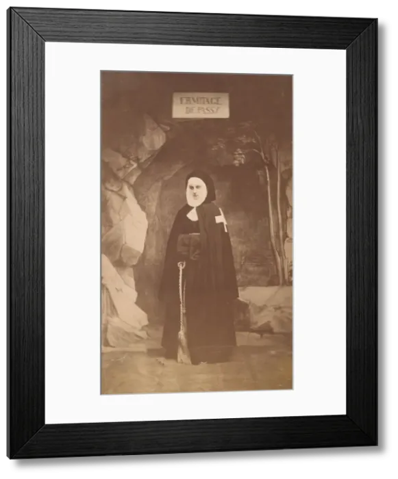 Framed Print : Soeur Elize, 1860s. Creator: Pierre-Louis Pierson Framed Print : Soeur Elize, 1860s. Creator: Pierre-Louis Pierson