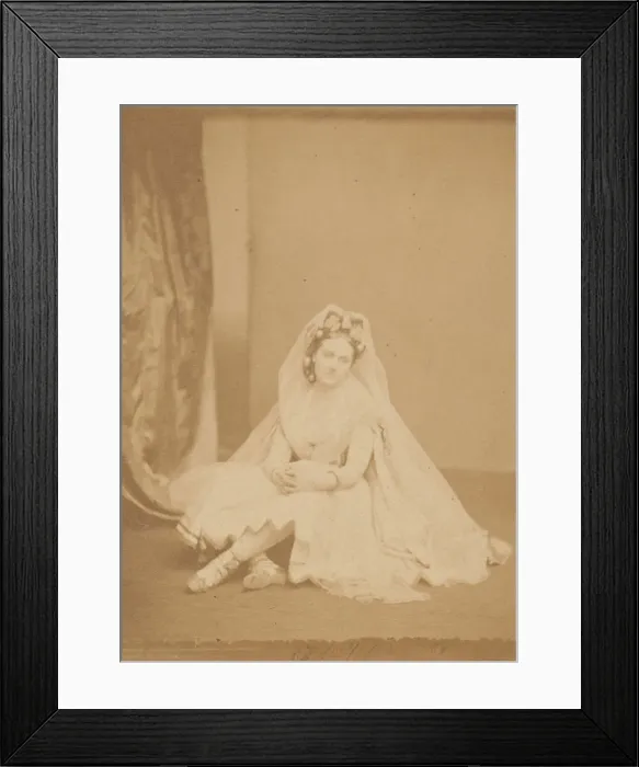 Framed Print : Judith, 1860s. Creator: Pierre-Louis Pierson Framed Print : Judith, 1860s. Creator: Pierre-Louis Pierson