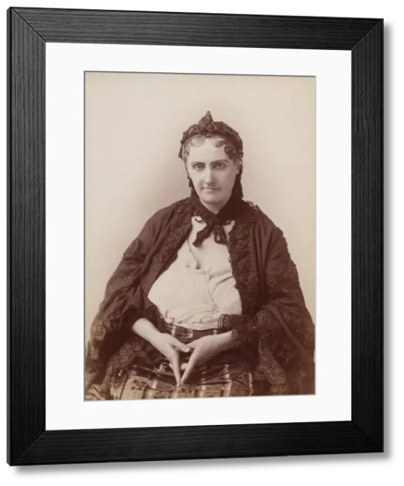 Framed Print : Ti-fille Brune, 1895. Creator: Pierre-Louis Pierson Framed Print : Ti-fille Brune, 1895. Creator: Pierre-Louis Pierson
