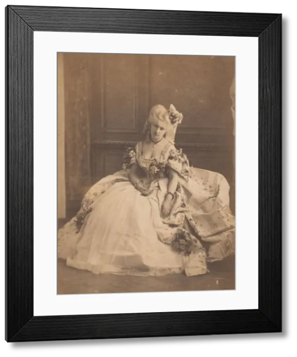 Framed Print : La Marquise Mathilde, 1861-66. Creator: Pierre-Louis Pierson Framed Print : La Marquise Mathilde, 1861-66. Creator: Pierre-Louis Pierson