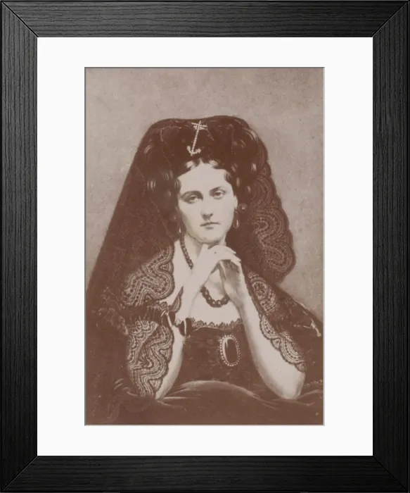 Framed Print : L Ancre, 1860s. Creator: Pierre-Louis Pierson Framed Print : L Ancre, 1860s. Creator: Pierre-Louis Pierson