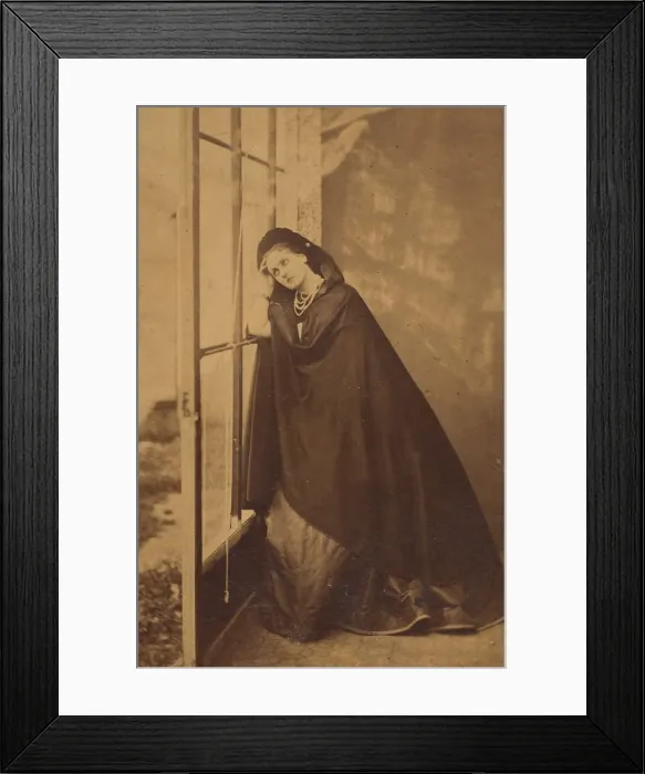 Framed Print : Beatrice, 1860s. Creator: Pierre-Louis Pierson Framed Print : Beatrice, 1860s. Creator: Pierre-Louis Pierson