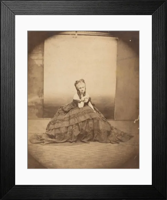 Framed Print : [Countess de Castiglione], 1858. Creator: Pierre-Louis Pierson