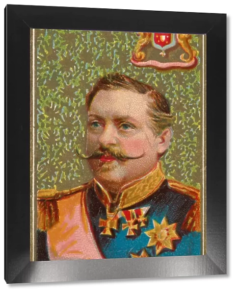 King of Portugal, from Worlds Sovereigns series (N34) for Allen & Ginter Cigarettes