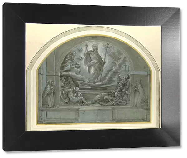 Design for a Frescoed Altarpiece of The Resurrection, ca. 1560-71